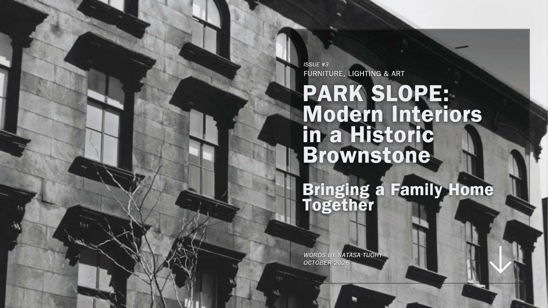 Park Slope: Modern Interiors in a Historic Brownstone — Bringing a Family Home Together